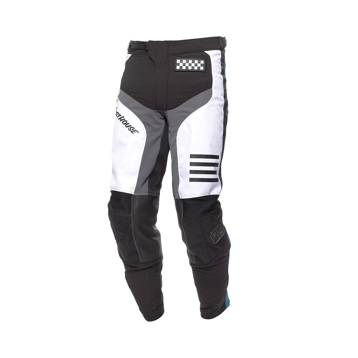 Grindhouse Mod Youth Pant - White/Black/Marine
