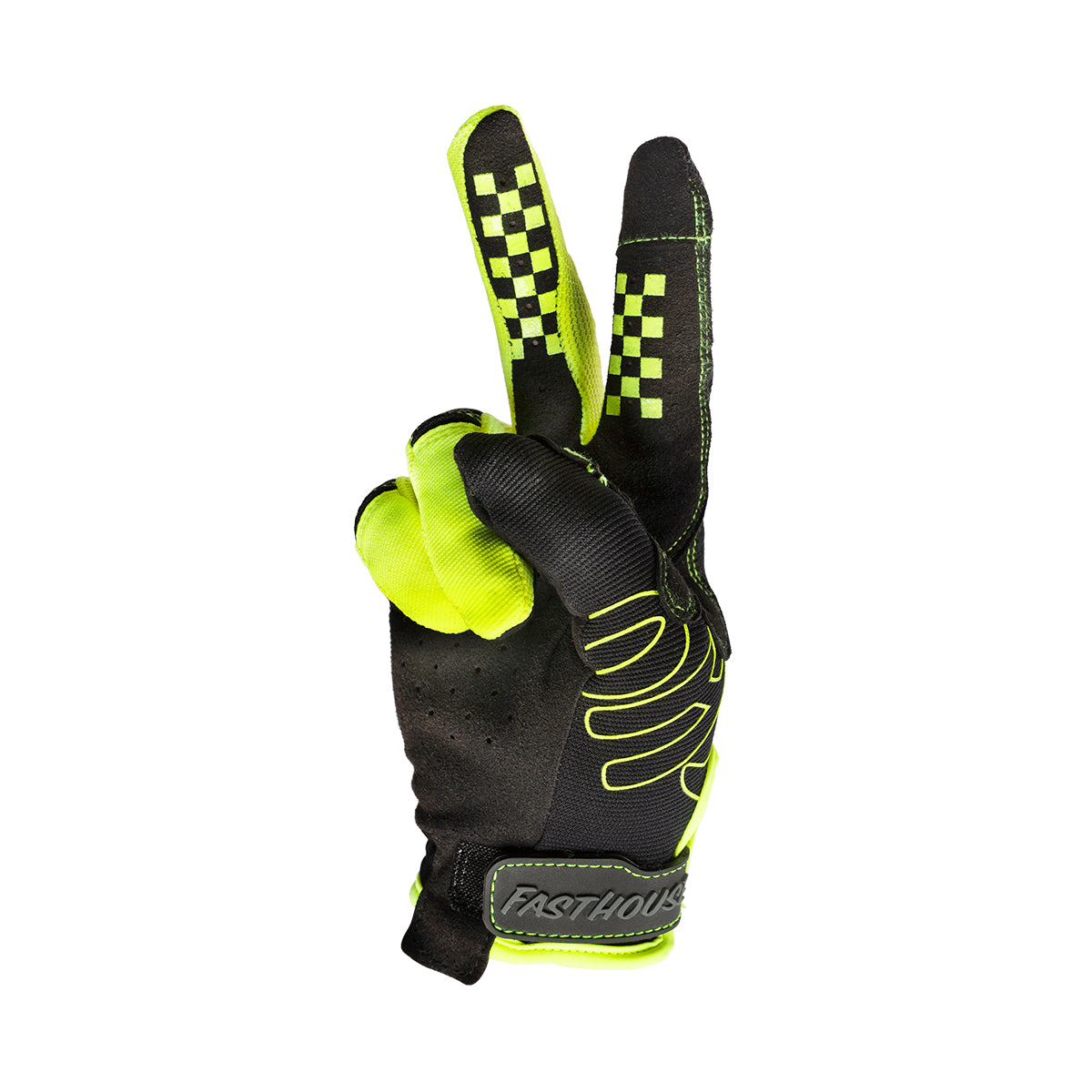 Speed Style Riot Youth Glove - Black/High Viz
