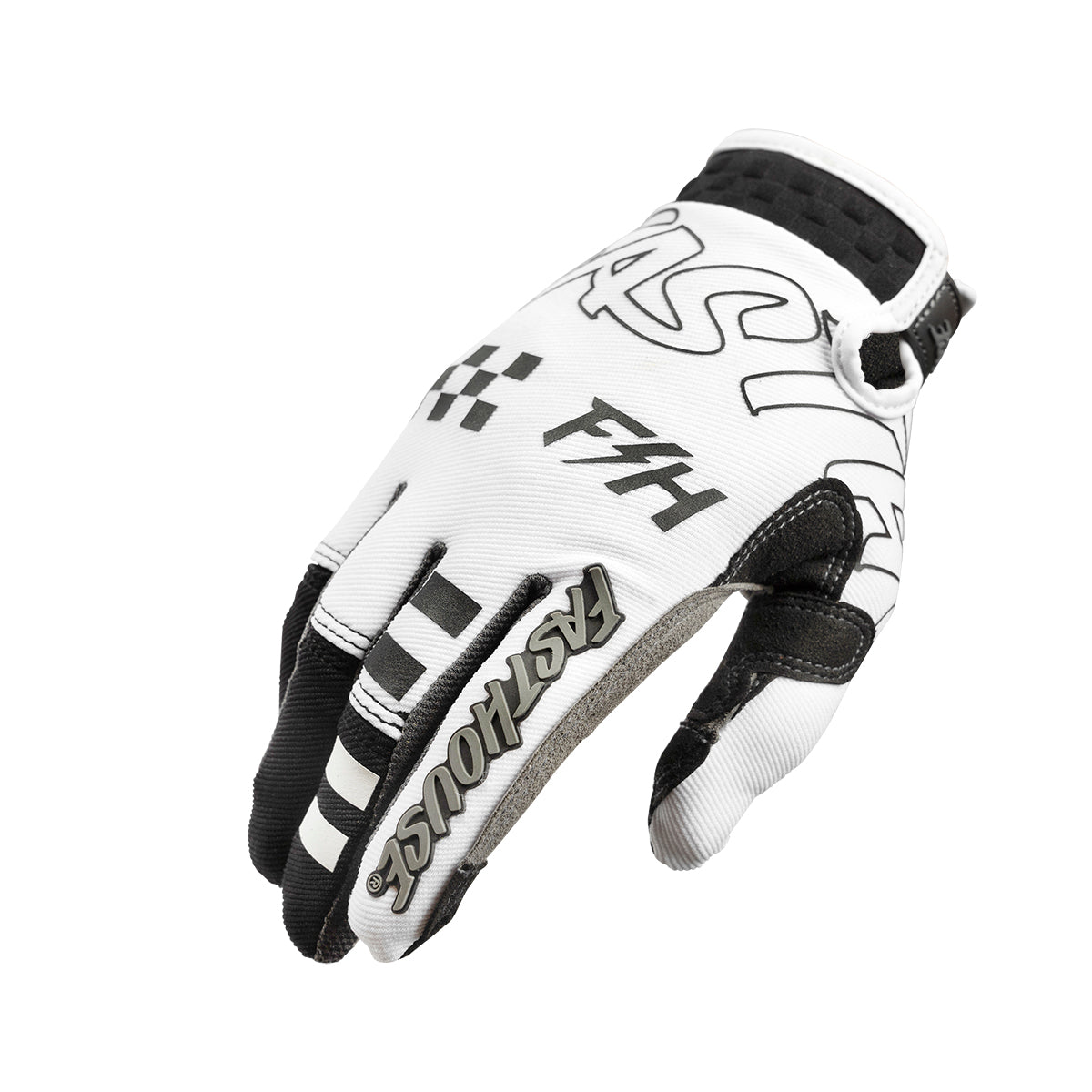 Speed Style Riot Youth Glove - White/Black