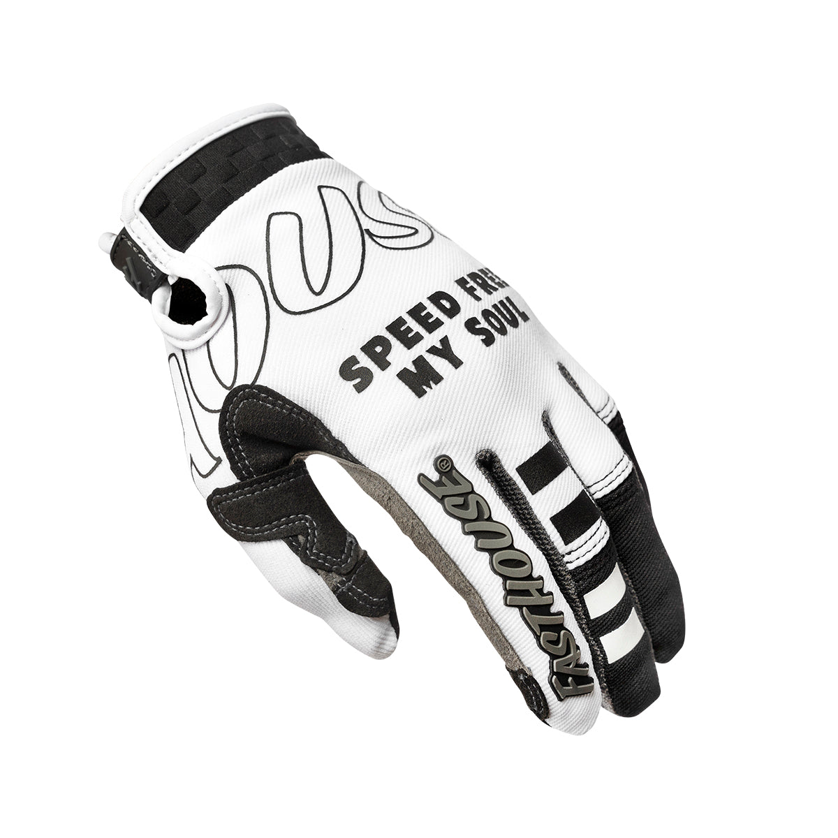 Speed Style Riot Youth Glove - White/Black