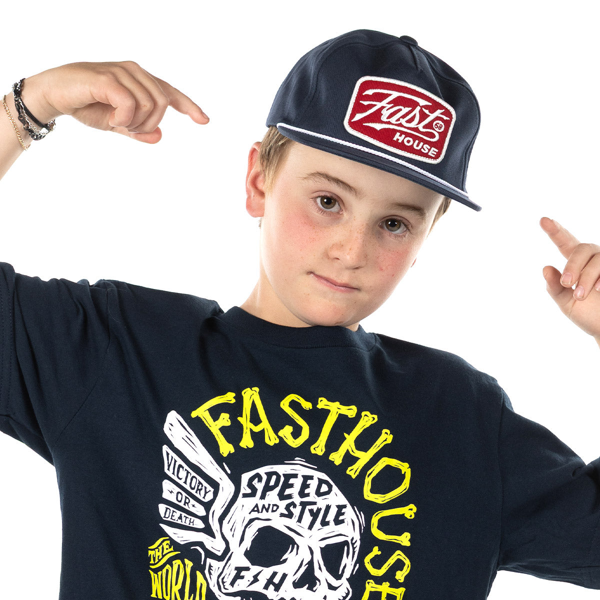 Carrera Youth Hat - Navy