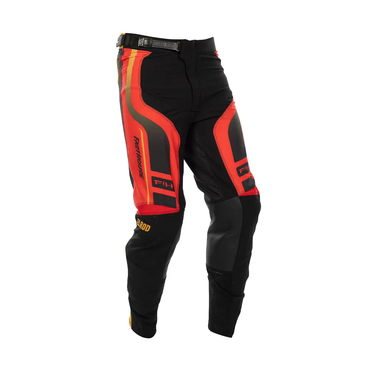 Elrod React Youth Pant - Racing Red/Black Fasthouse