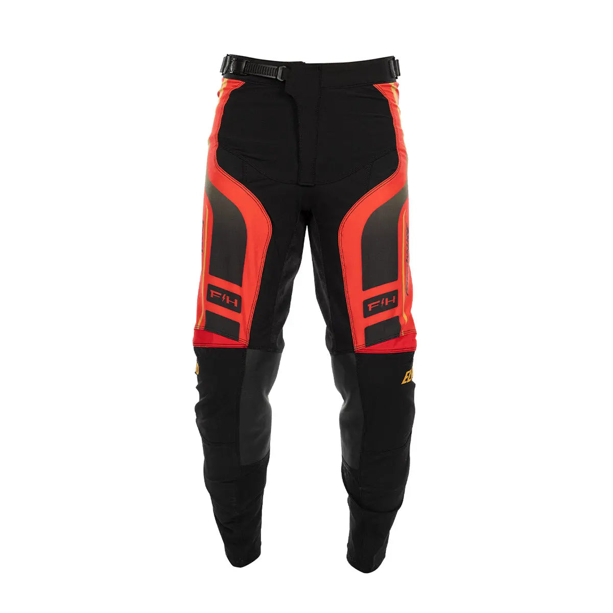 Elrod React Youth Pant - Racing Red/Black Fasthouse