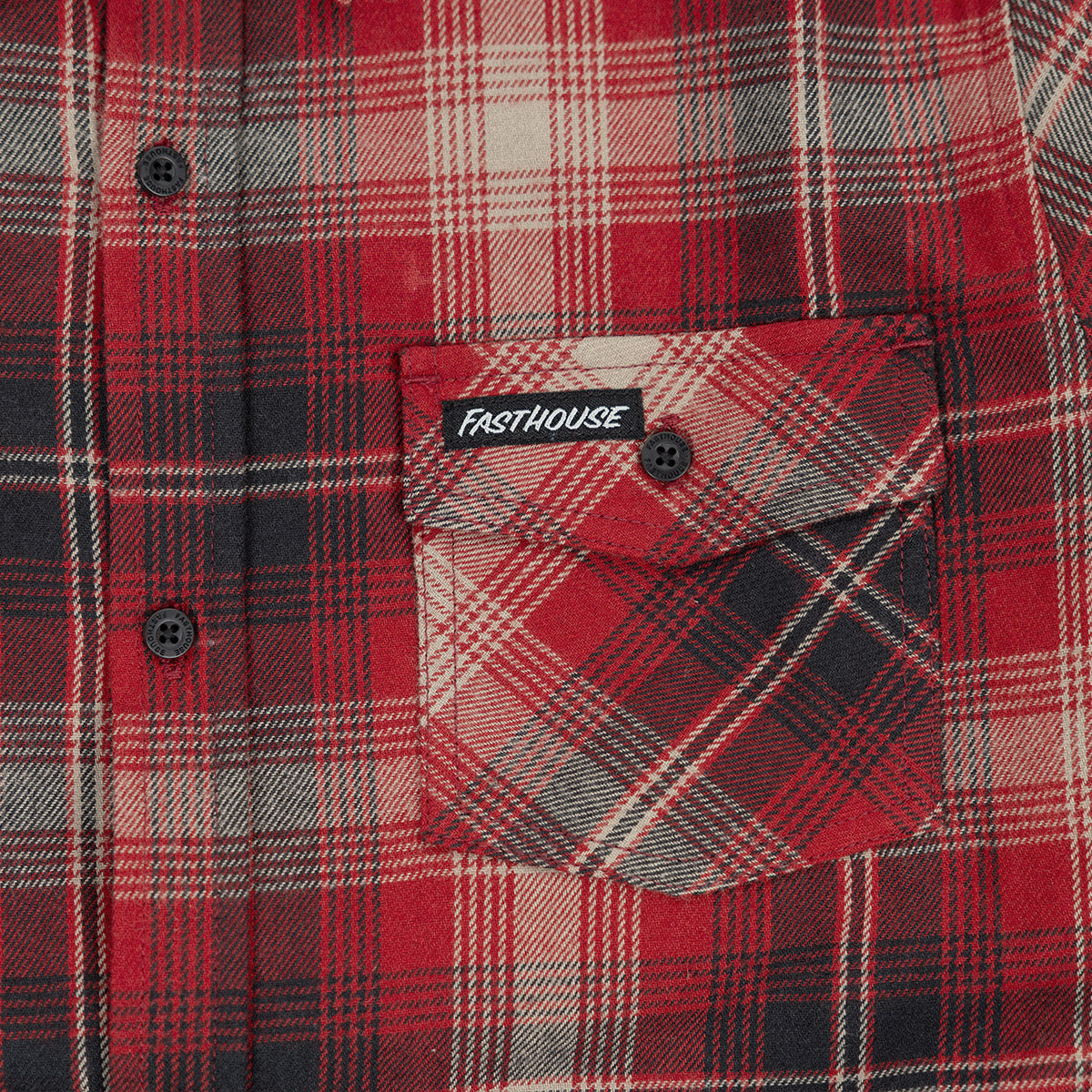 Saturday Night Special Youth Flannel - Red/Black
