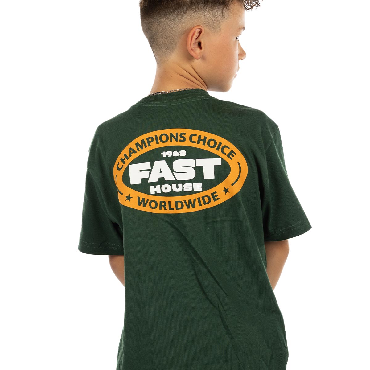 Youth Petrol SS Tee - Green