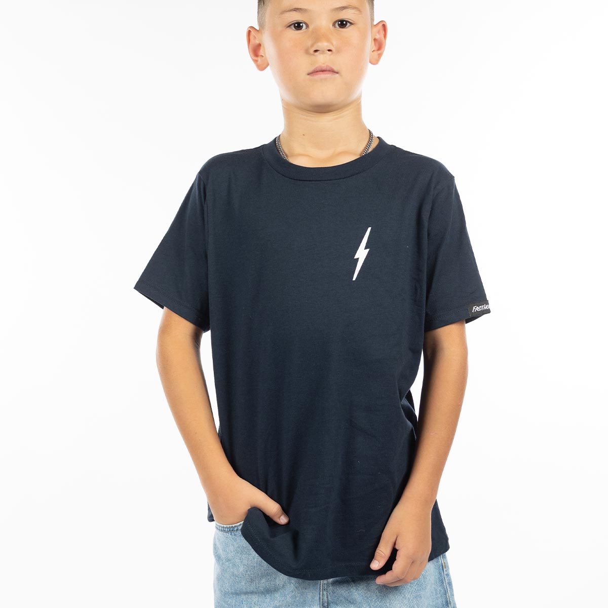 Youth Surge SS Tee - Navy