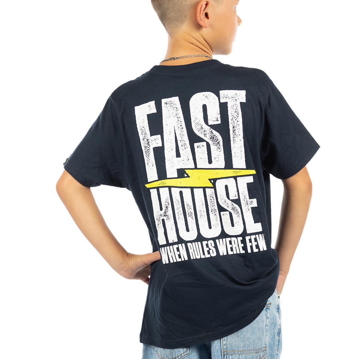 Youth Surge SS Tee - Navy