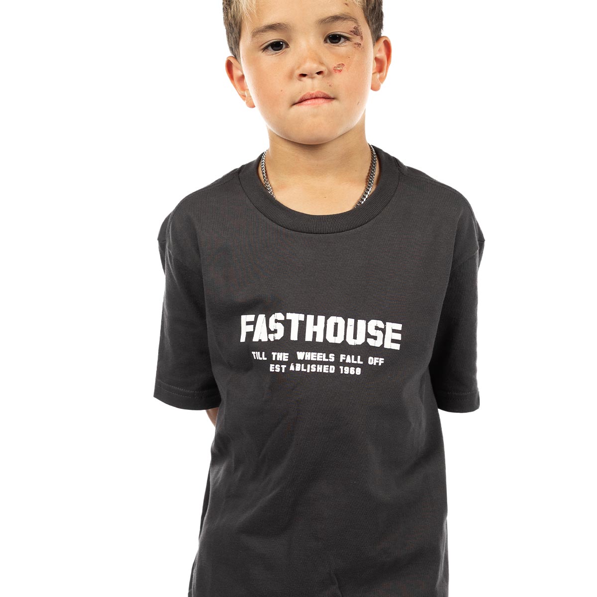 Youth Torn SS Tee - Black
