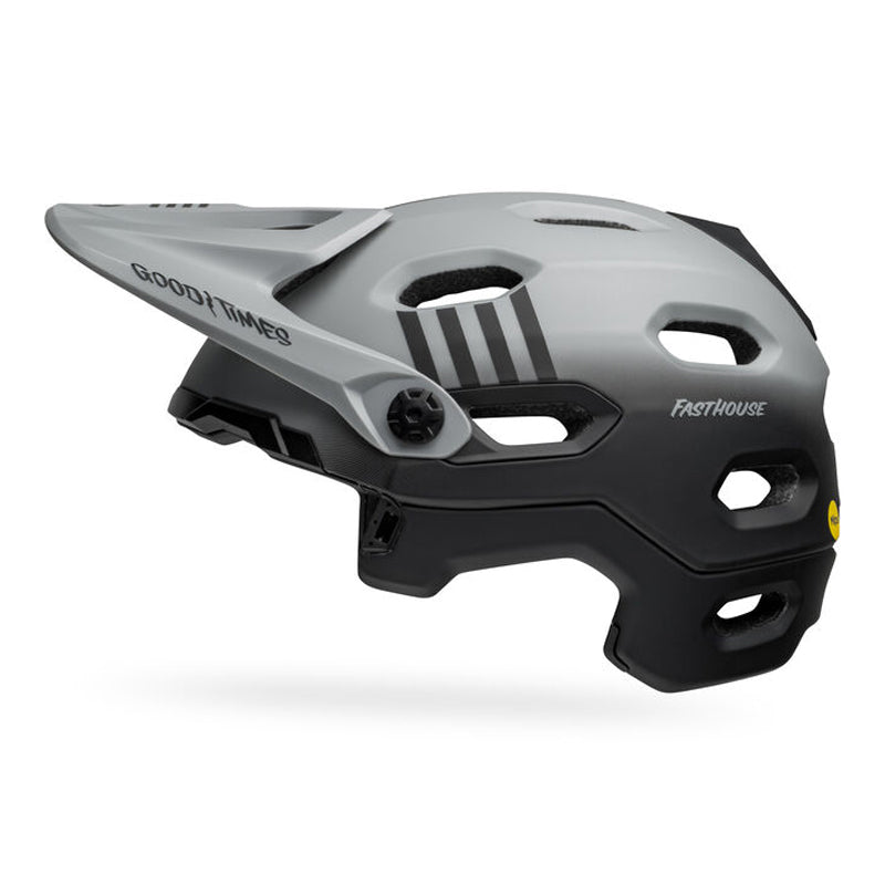 Bell Super DH Spherical MTB Helmet - Matte Gray/Black