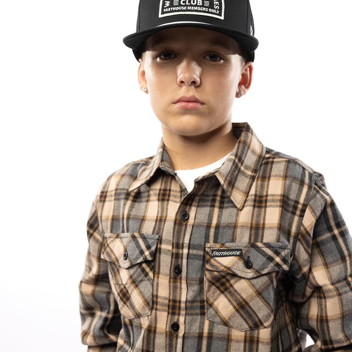 Saturday Night Special Youth Flannel - Beige