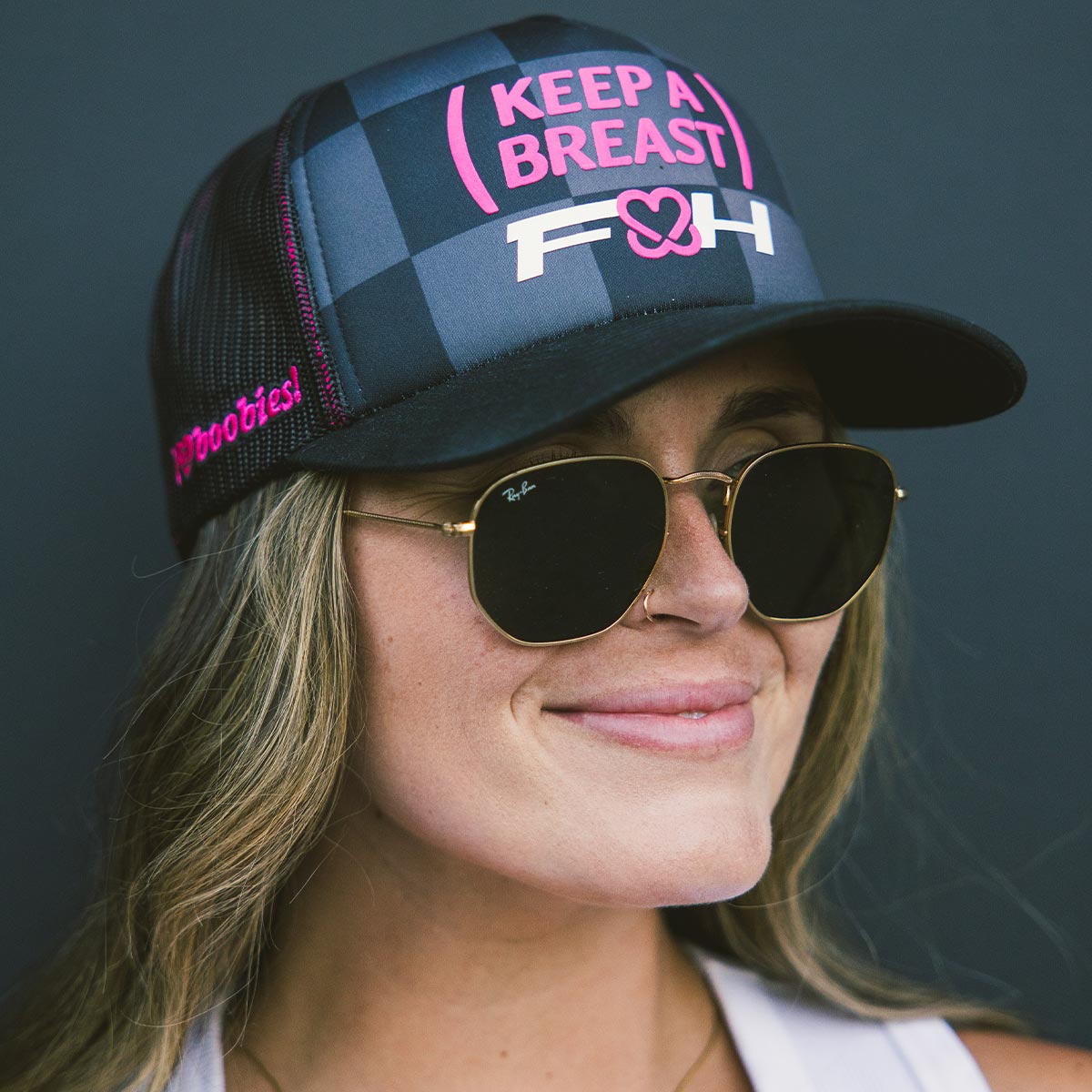 Keep A Breast Trucker Hat