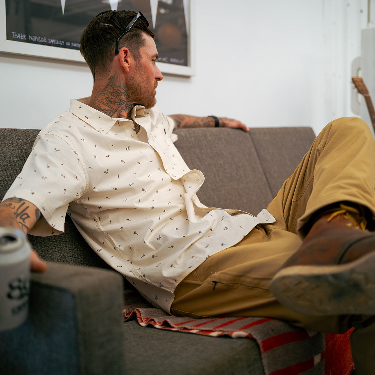 Retrospect Button Up