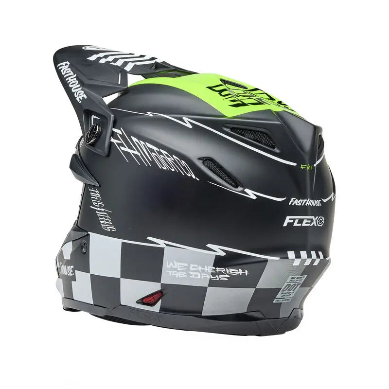 bell blast bike helmet Bell x Fasthouse Moto 9S Flex Smoke Bomb Helmet