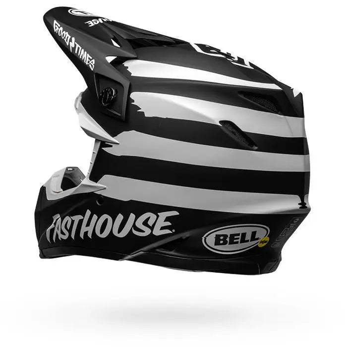 Fasthouse - Bell Moto 9 MIPS FH Signia Helmet Black/White 2019