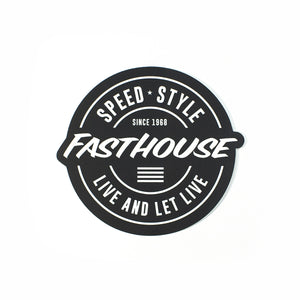 Fasthouse - Four Stripes Sticker