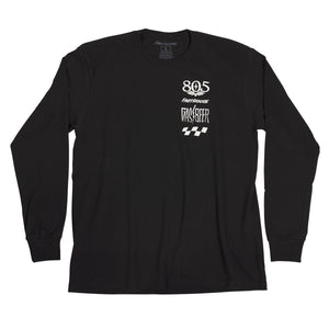 805 Gassed Up LS Tee - Black