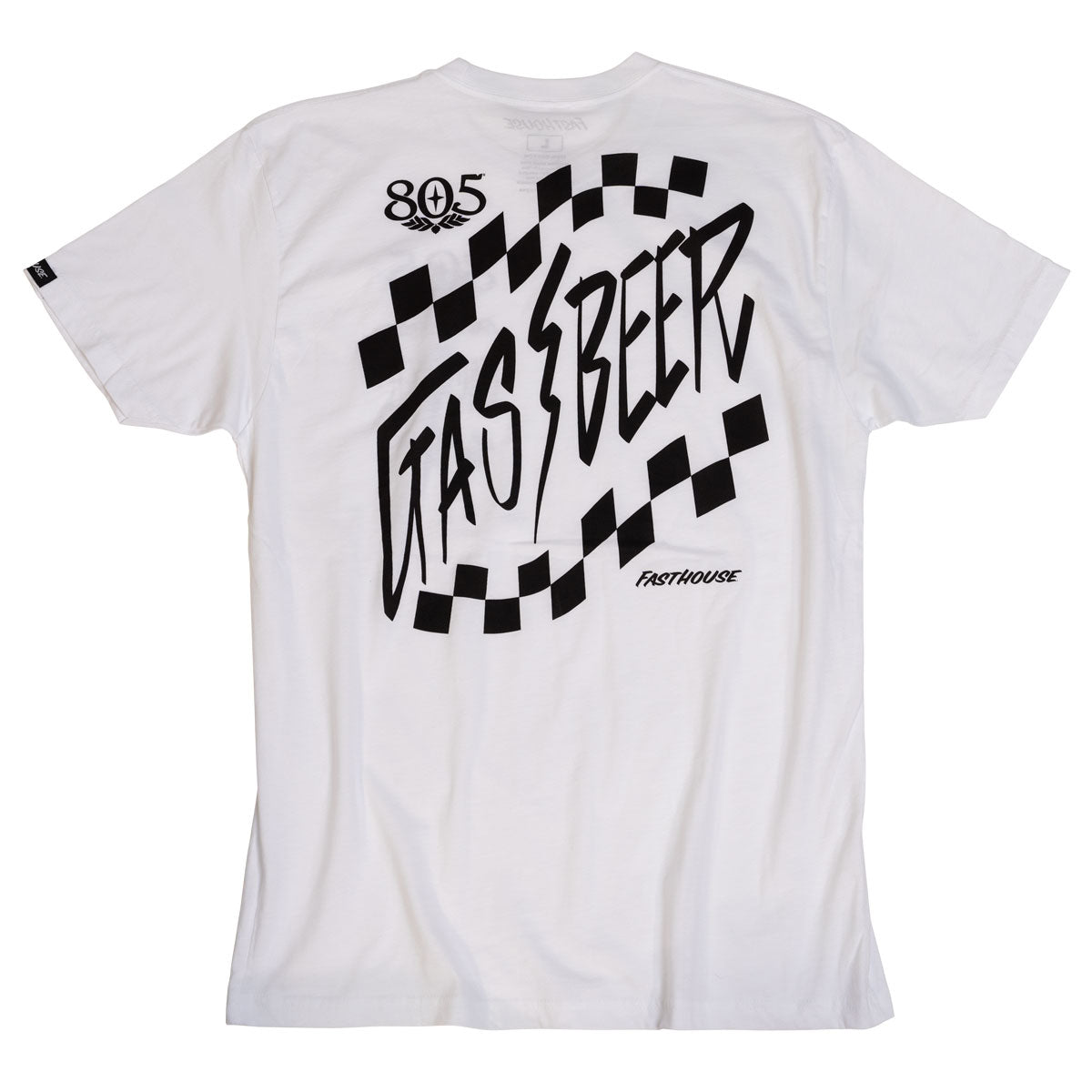 805 Gassed Up Tee - White