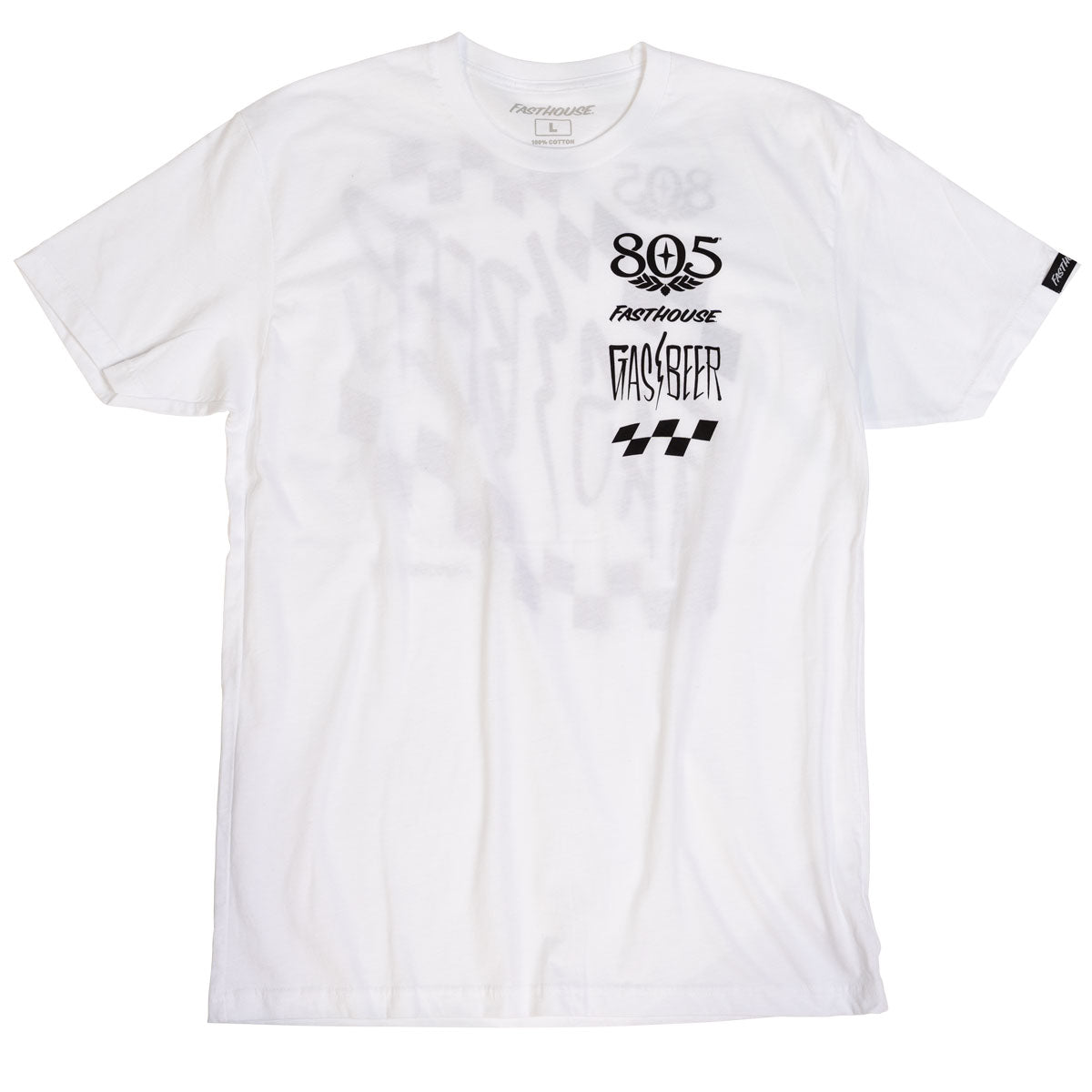805 Gassed Up Tee - White