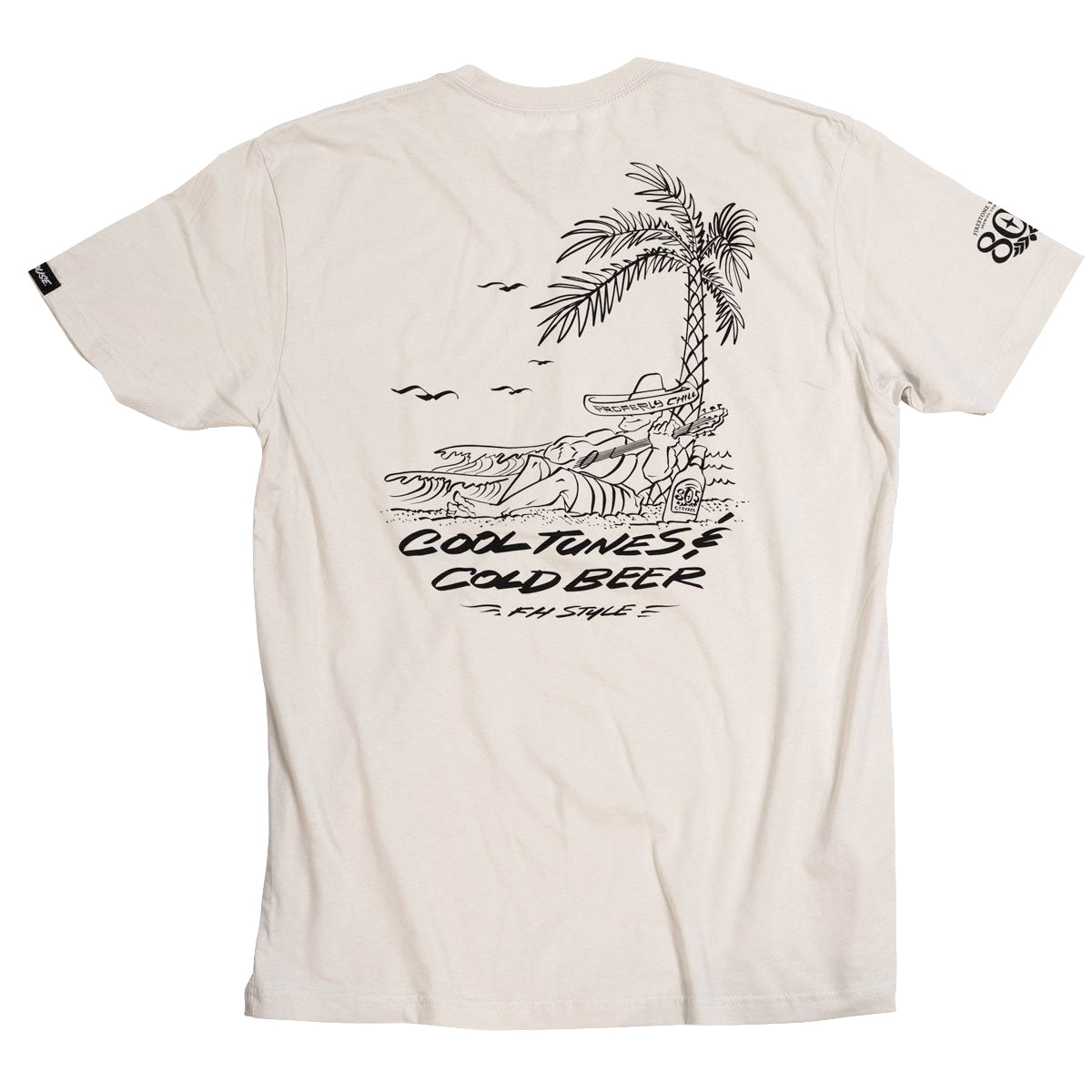 805 Tuned Out Tee - Sand