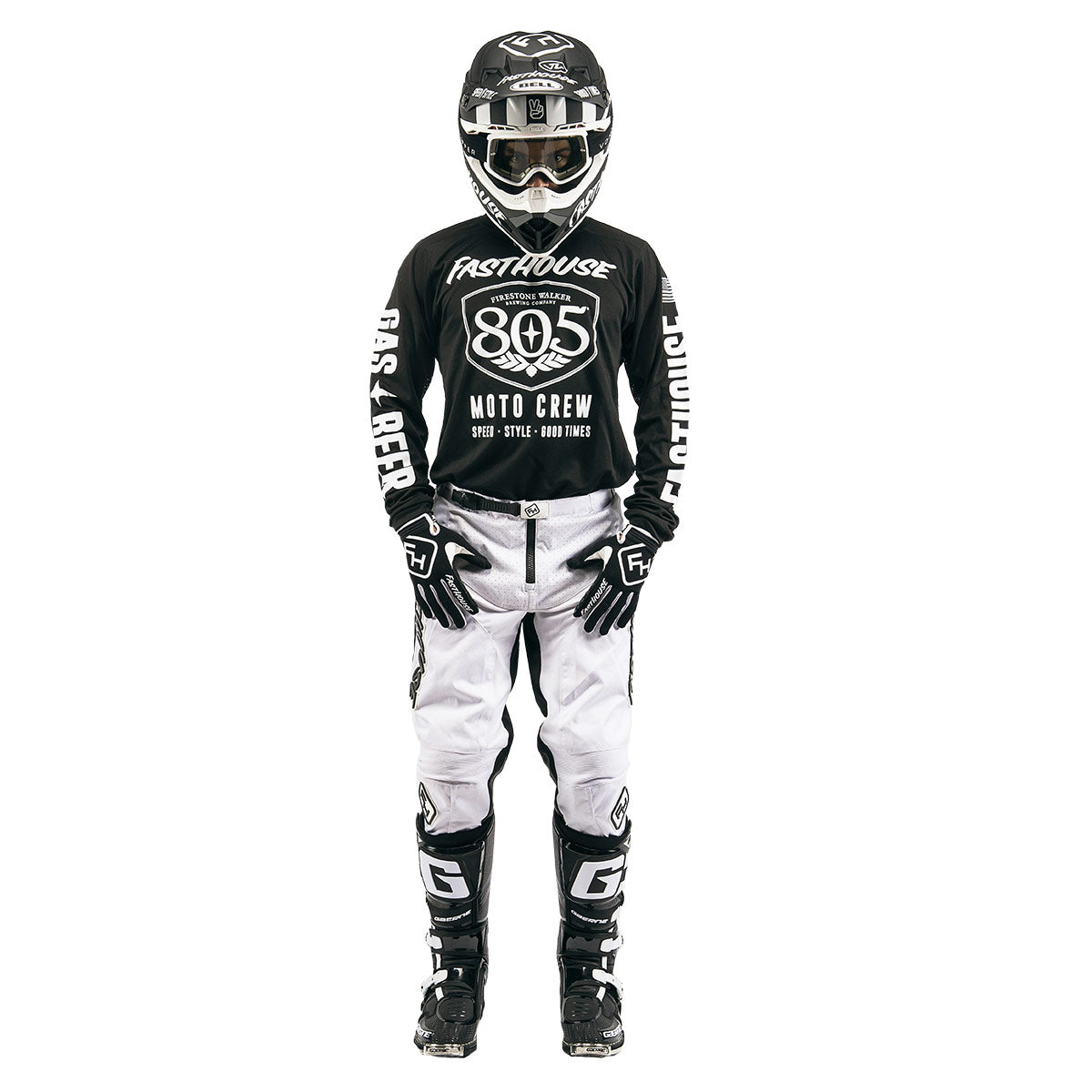 Fasthouse - 805 Shield Jersey - Black