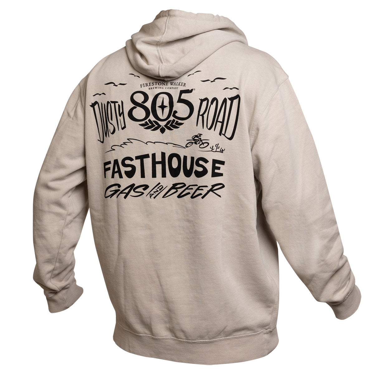 805 Dusty Hooded Pullover - Sand