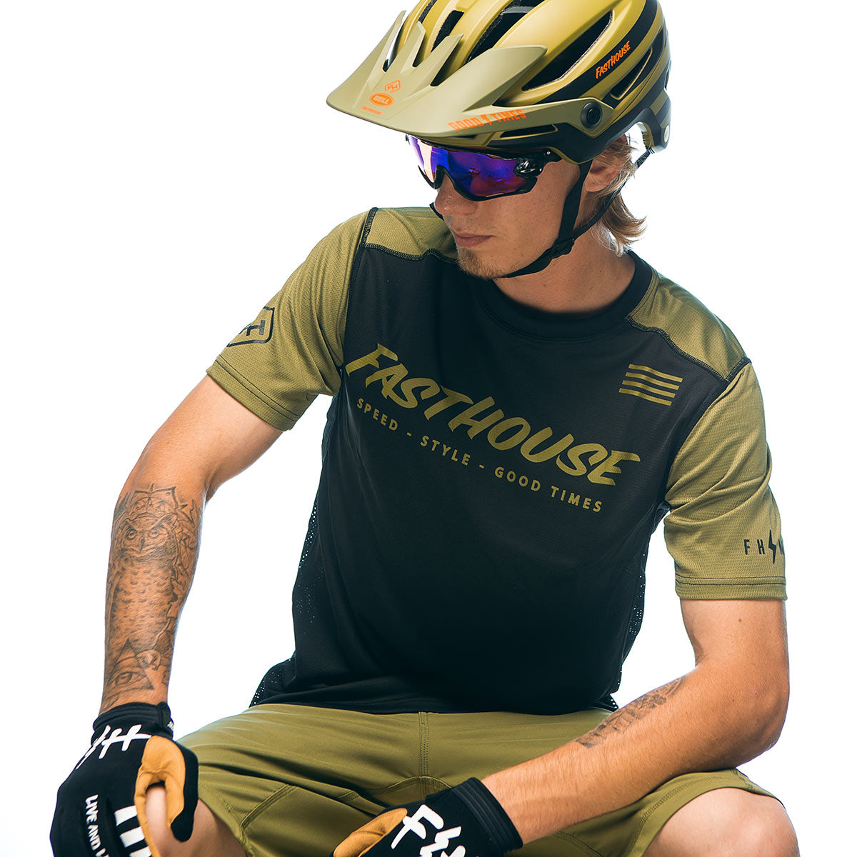 Fasthouse - Fastline Classic SS MTB Jersey - Olive