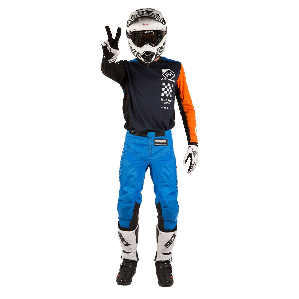 Fasthouse - Icon L1 Youth Jersey - Blue/Orange