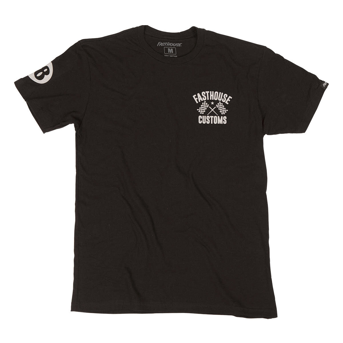 Front- Fasthouse - 68 Trick Tee - Black