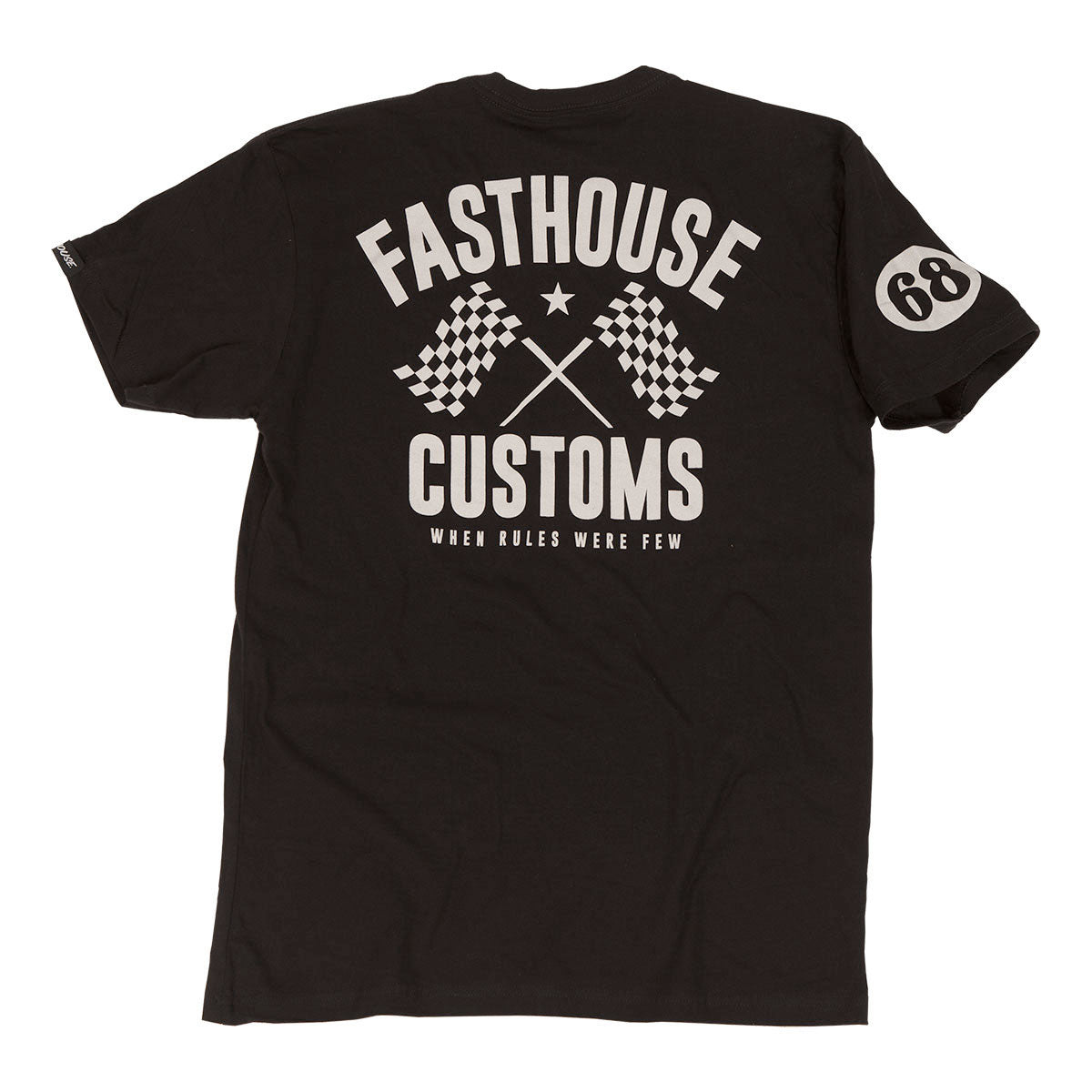 Back- Fasthouse - 68 Trick Tee - Black