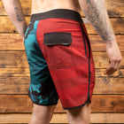 After Hours 18" 3-Pocket Patriot Boardshort - Red/Blue