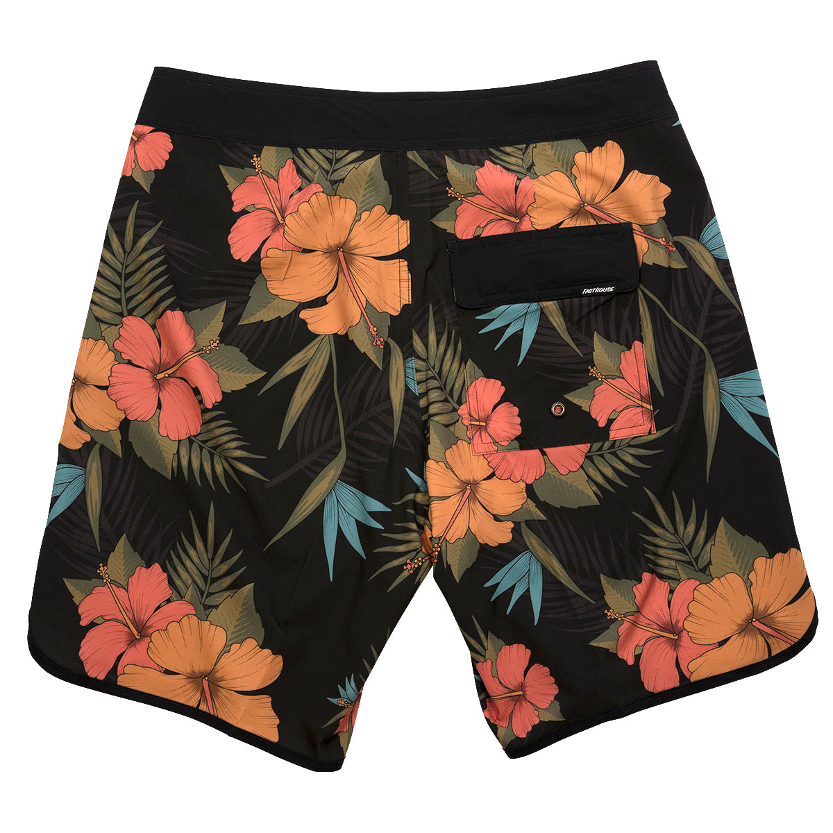 After Hours 18" Boardshort - Dark Floral