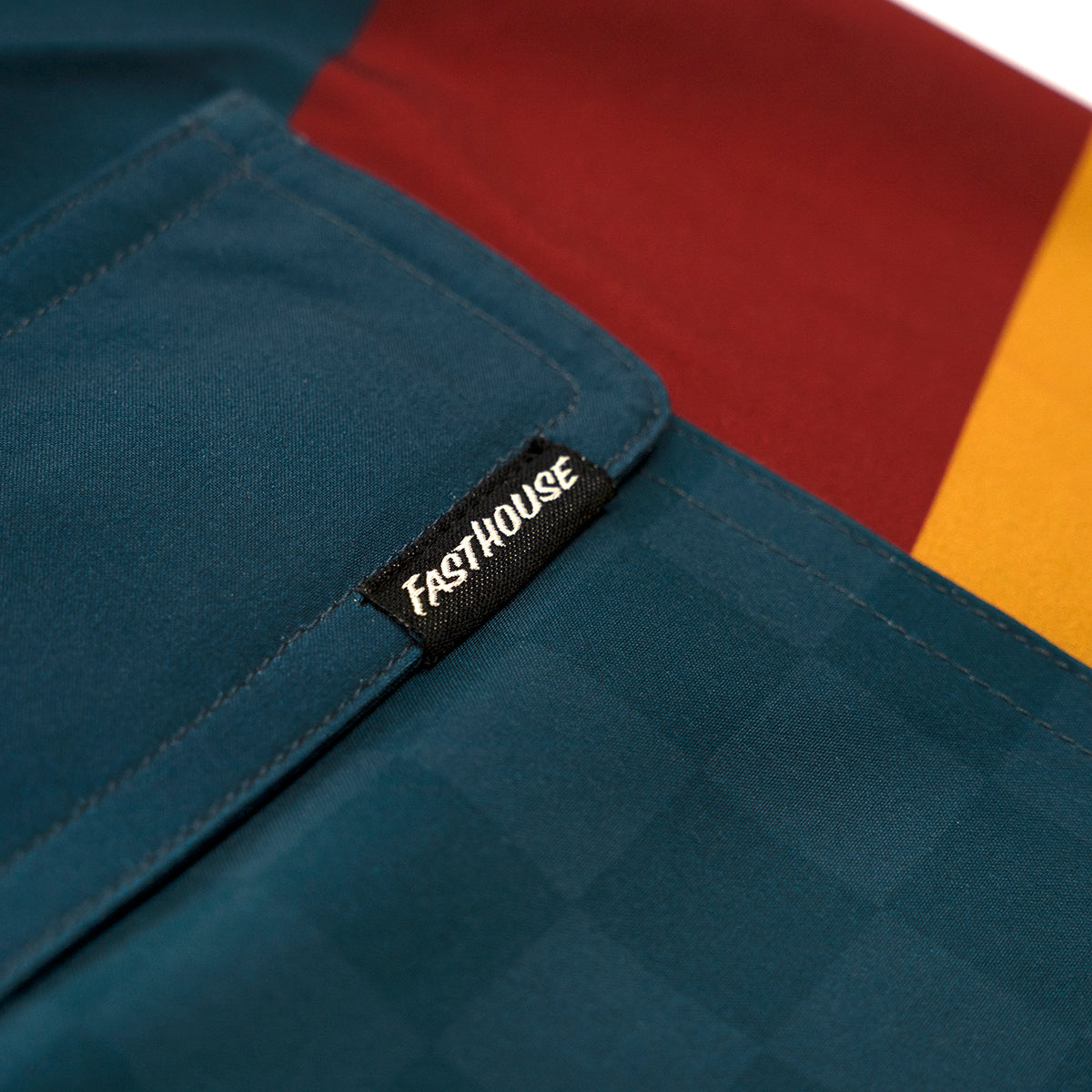 After Hours 18" Boardshort - Teal Stripe