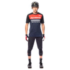 Alloy Mesa Short Sleeve Jersey - Heather Red/Navy