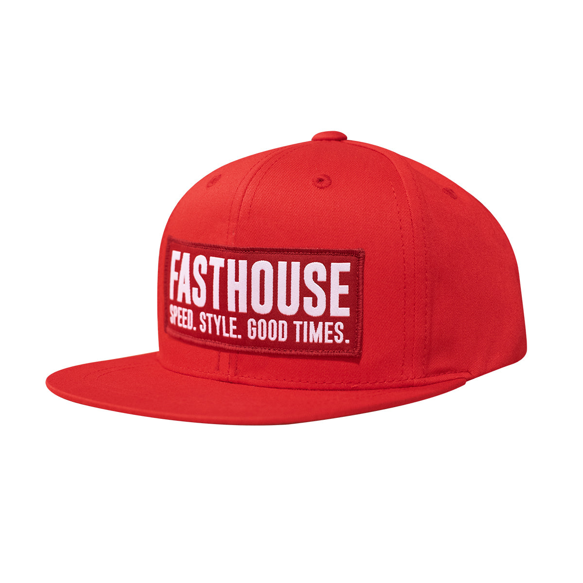 Fasthouse - Blockhouse Youth Hat - Red