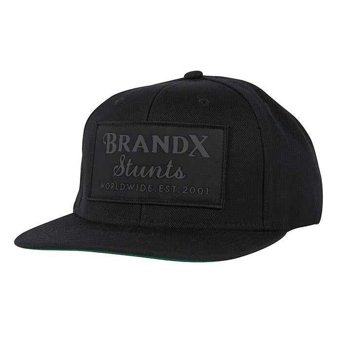 Fasthouse - Brand X Worldwide Hat - Black on Black