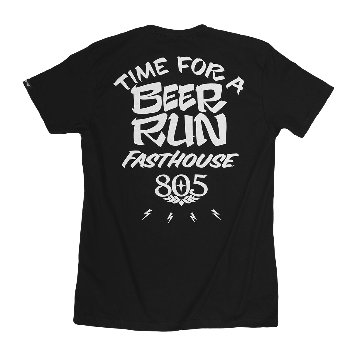 Back- 805 Beer Run Tee - Black