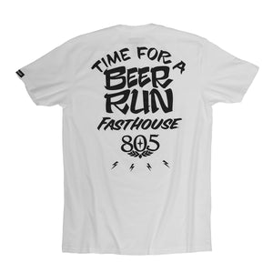 Back- 805 Beer Run Tee - White