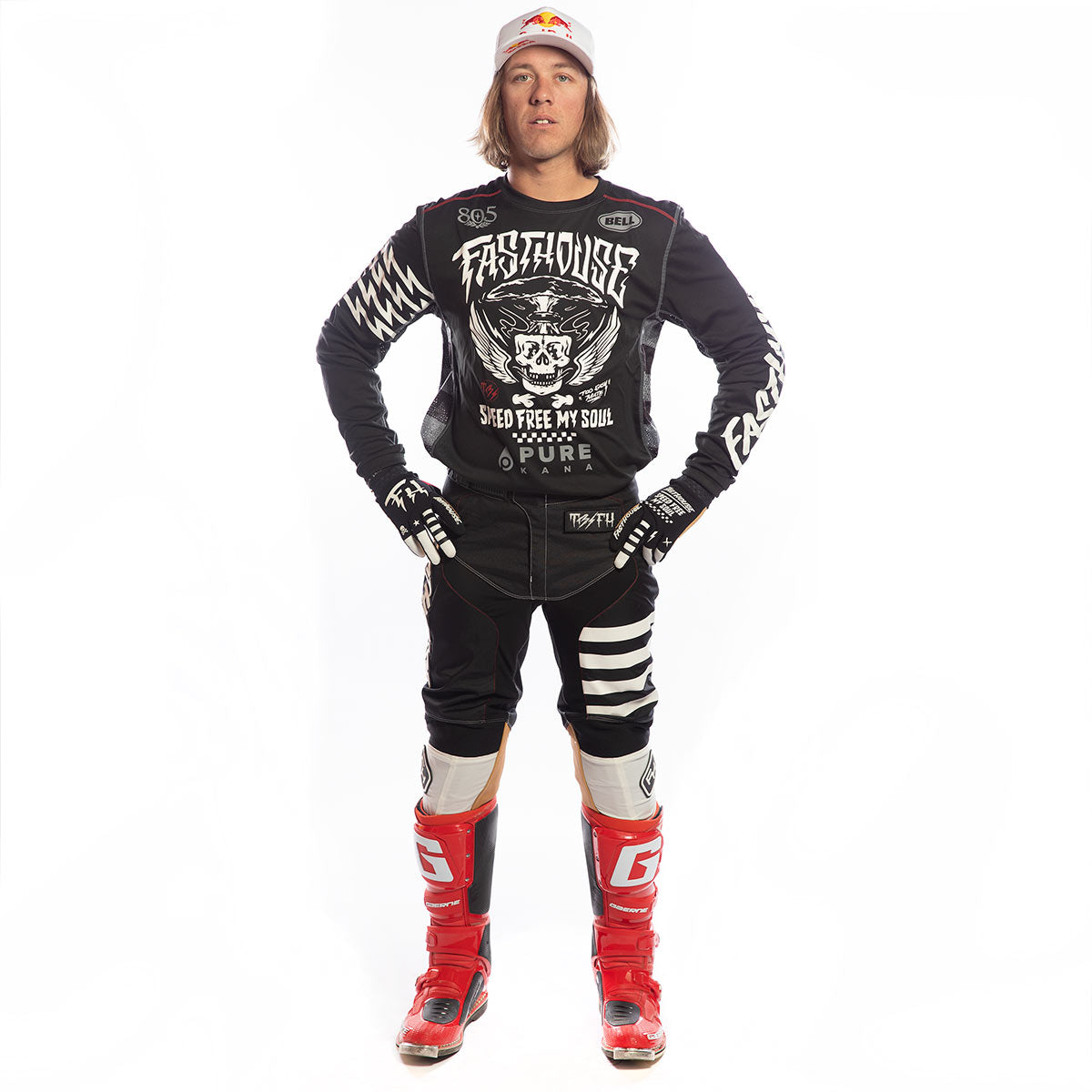 Grindhouse Bereman Youth Pant - Black/Cream