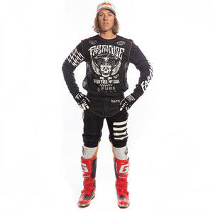Grindhouse Bereman Youth Pant - Black/Cream