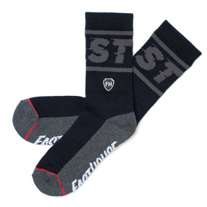 Bronson Sock - Black/Grey