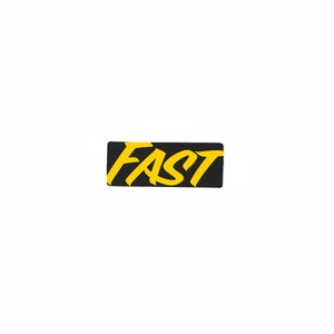Fasthouse - Black Script Sticker