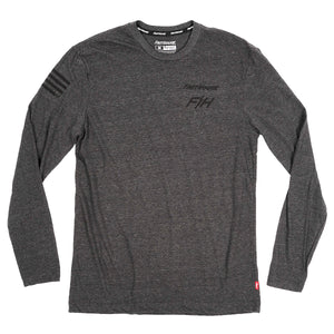 Blend LS Tech Tee - Heather Gray