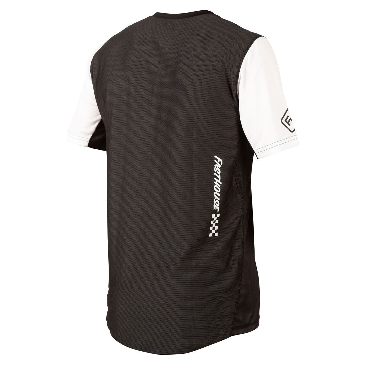 Back- Alloy Block SS Jersey - White/Black