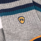 Boardwalk Performance Crew Sock - Heather Gray