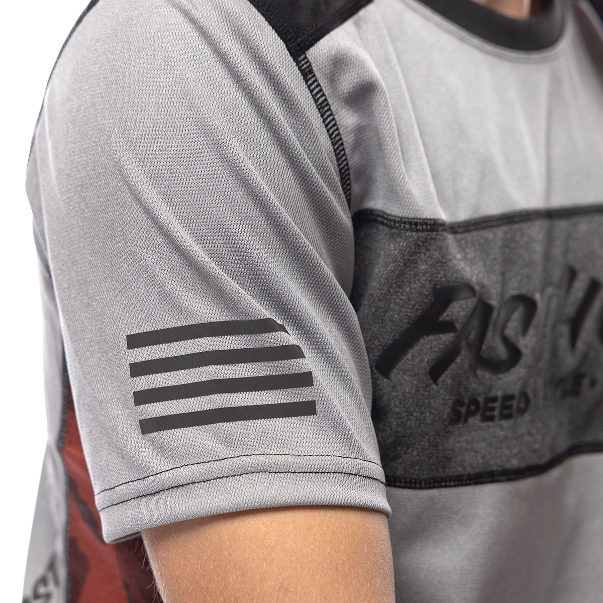 Classic Acadia Short Sleeve Jersey - Heather Gray