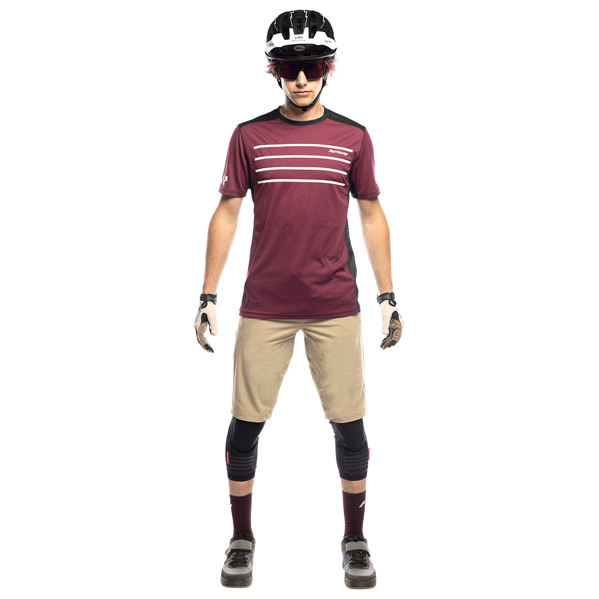 Classic Cartel SS Jersey - Heather Maroon