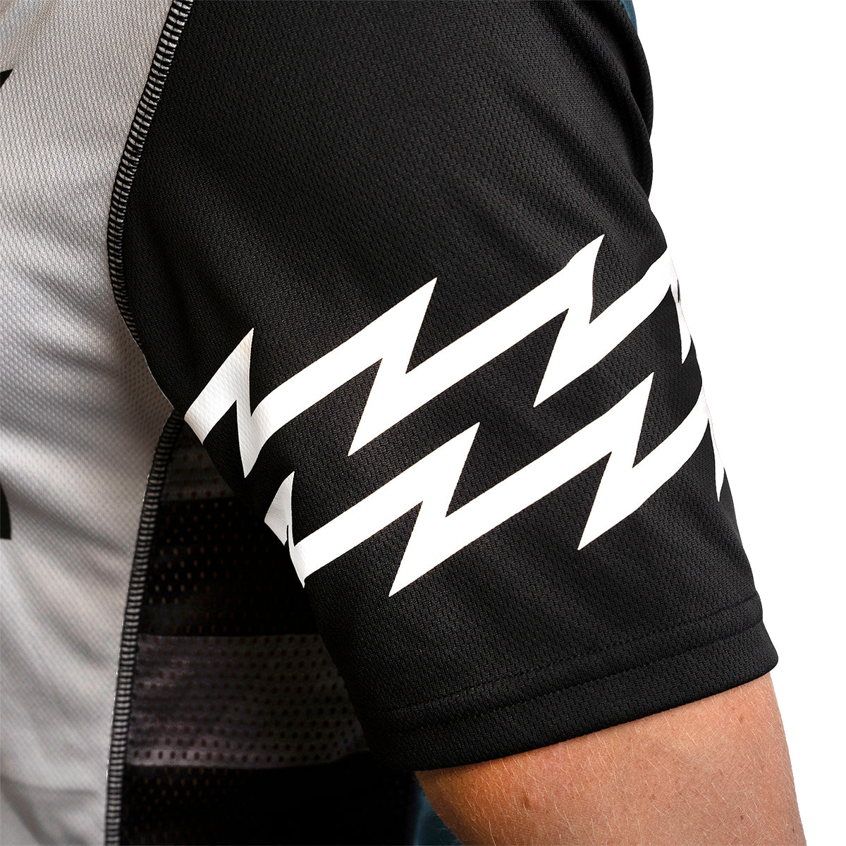Classic Velocity SS Youth Jersey - Silver/Indigo