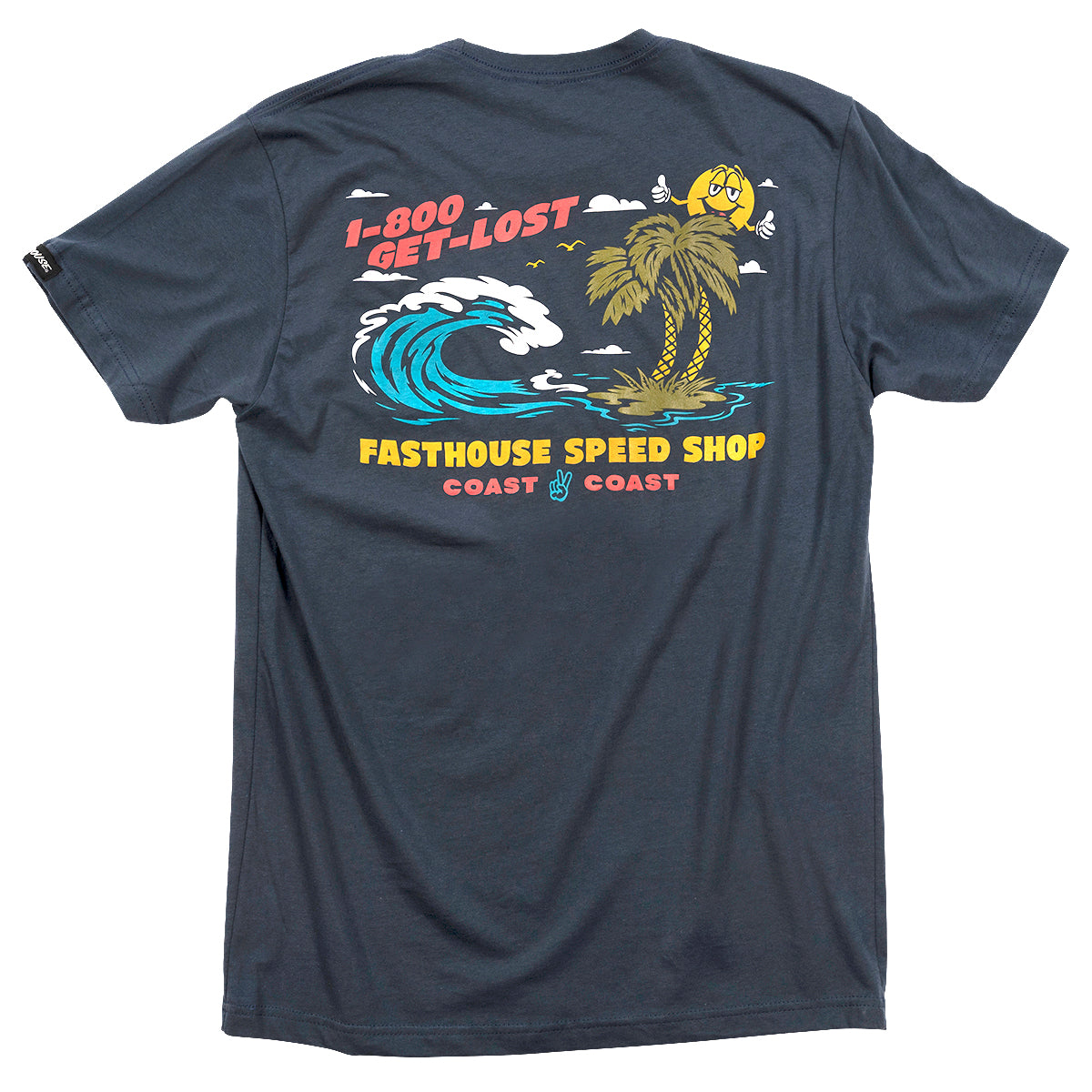 Coast 2 Coast Tee - Indigo