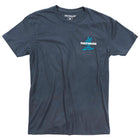 Coast 2 Coast Tee - Indigo