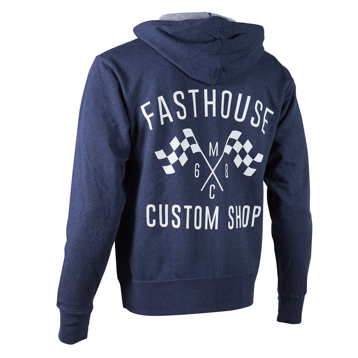 Fasthouse - Custom Shop Zip Up Hoodie - Navy